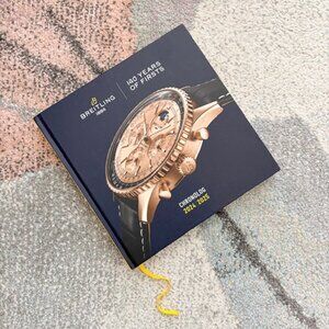 Breitling 2024-2025 140 Years of Firsts Collectible Watch Chronolog Catalog Book